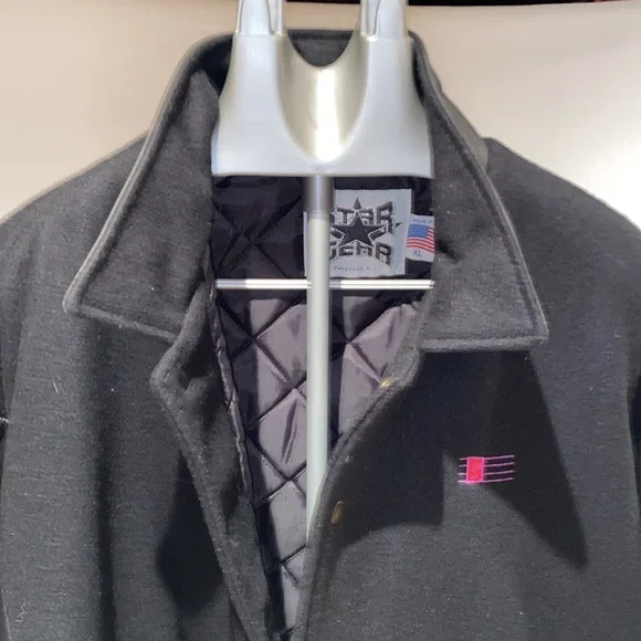 Rare “VERVE” Varsity Style Leather Jacket -Sz. XL - Picture 3 of 13